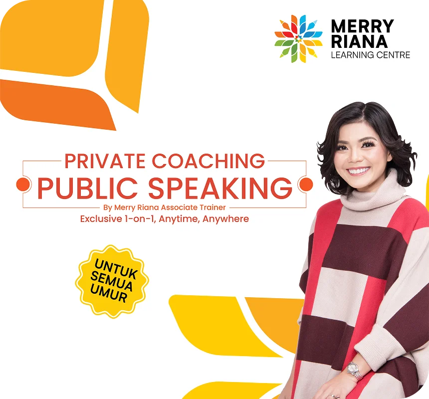 Merry Riana of Private Coaching Public Speaking